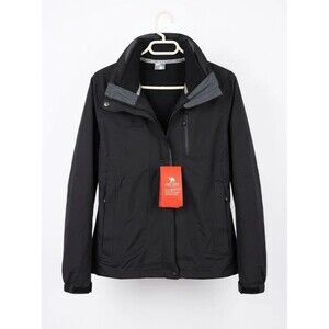 Camel Crown 3-in-1 Waterproof Ski Jacket New Zip-Out Fleece Liner Removable Hood